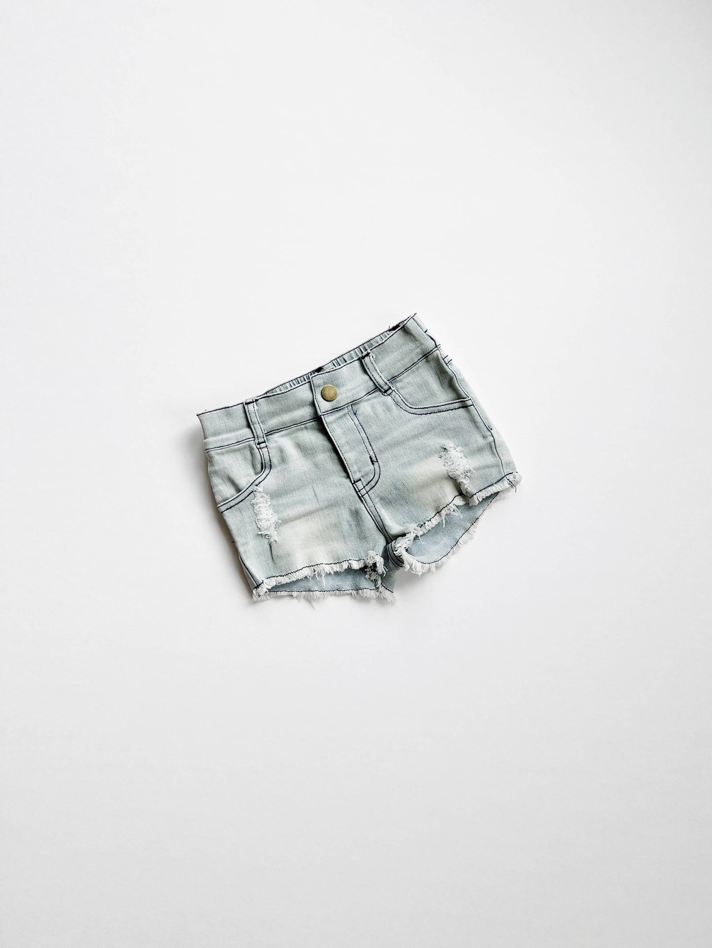 Denim Shorts | Slate Gray