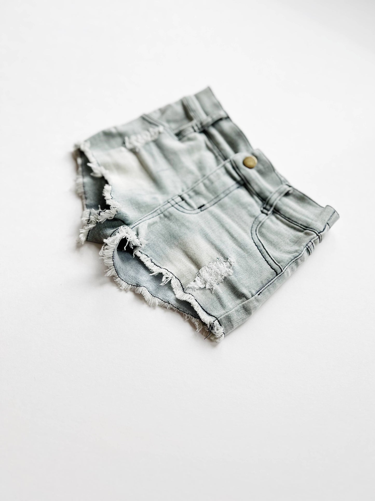 Denim Shorts | Slate Gray