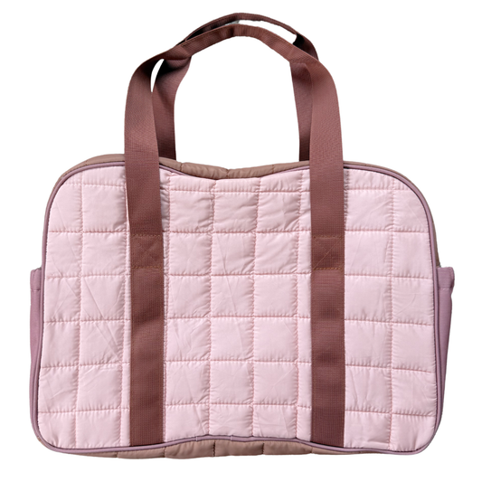 Colorblock Weekender Bag