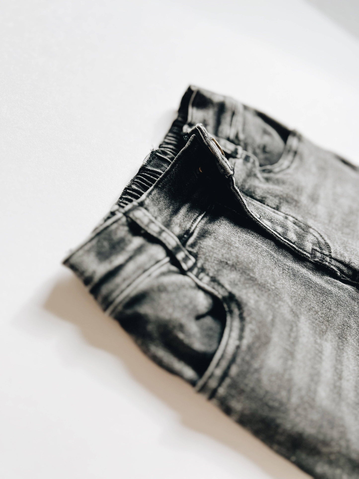 Denim Jeans | Faded Black