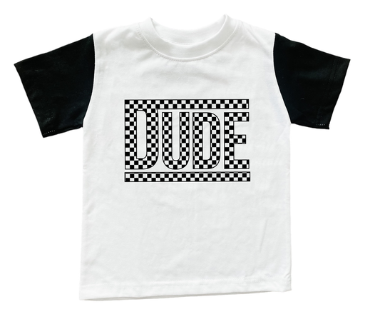 Dude | Colorblock Tee