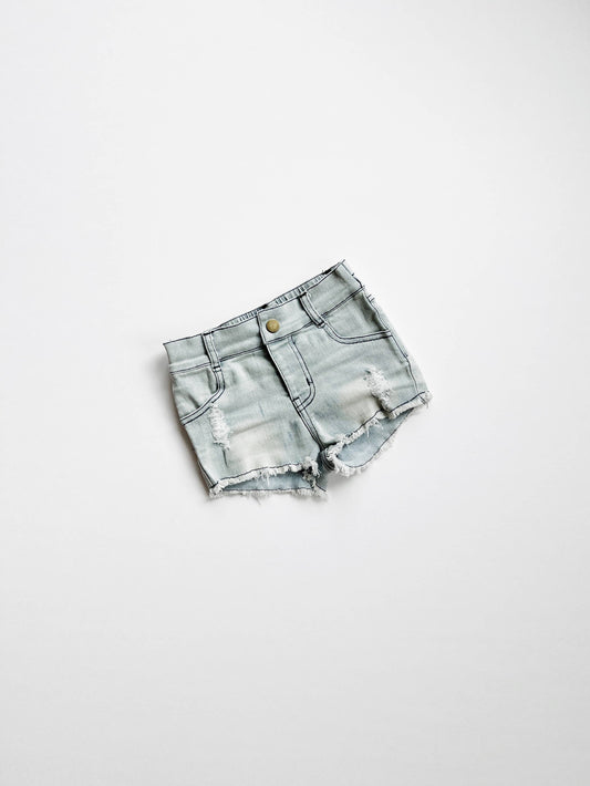 Denim Shorts | Slate Gray