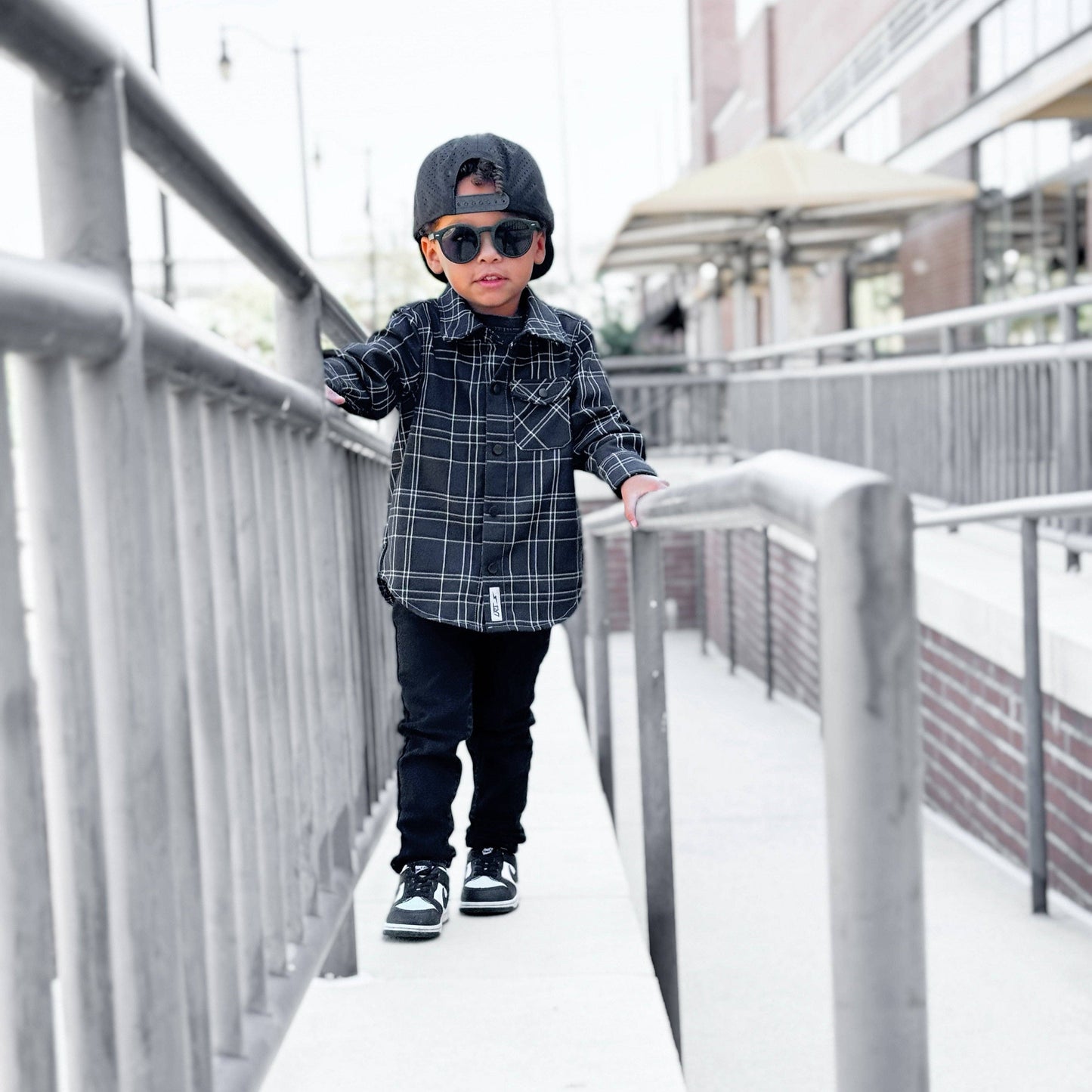 Flip Side Flannel | Black