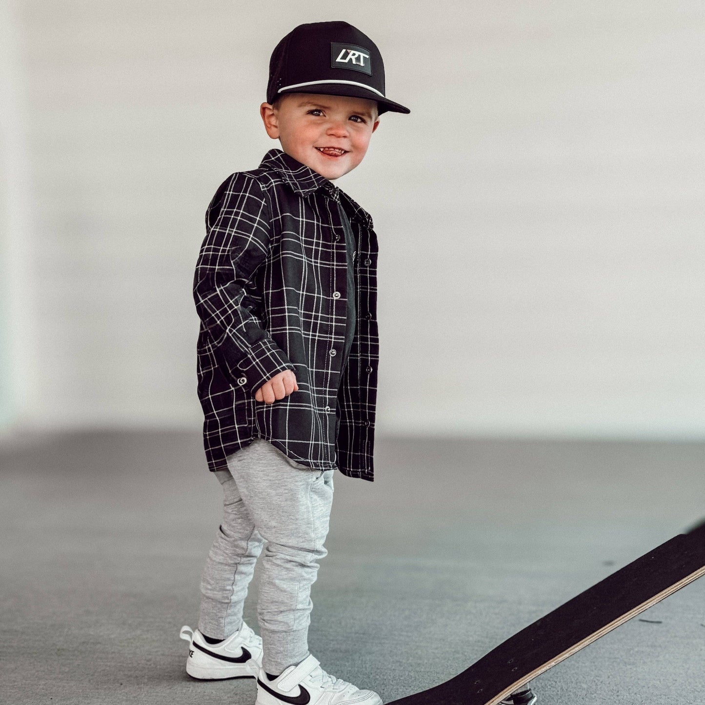 Flip Side Flannel | Black