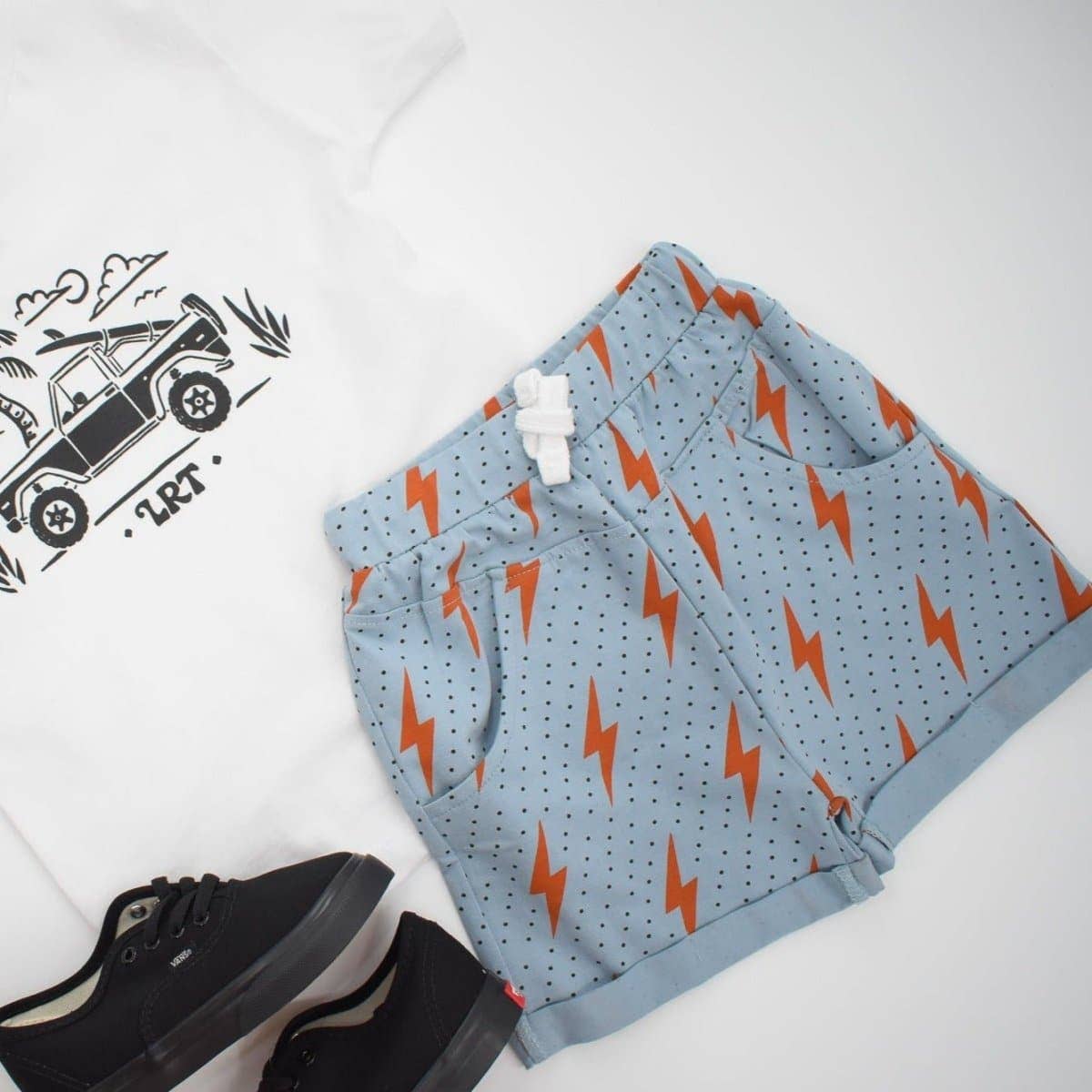 Drawstring Jersey Shorts | Spark