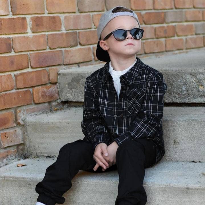 Flip Side Flannel | Black