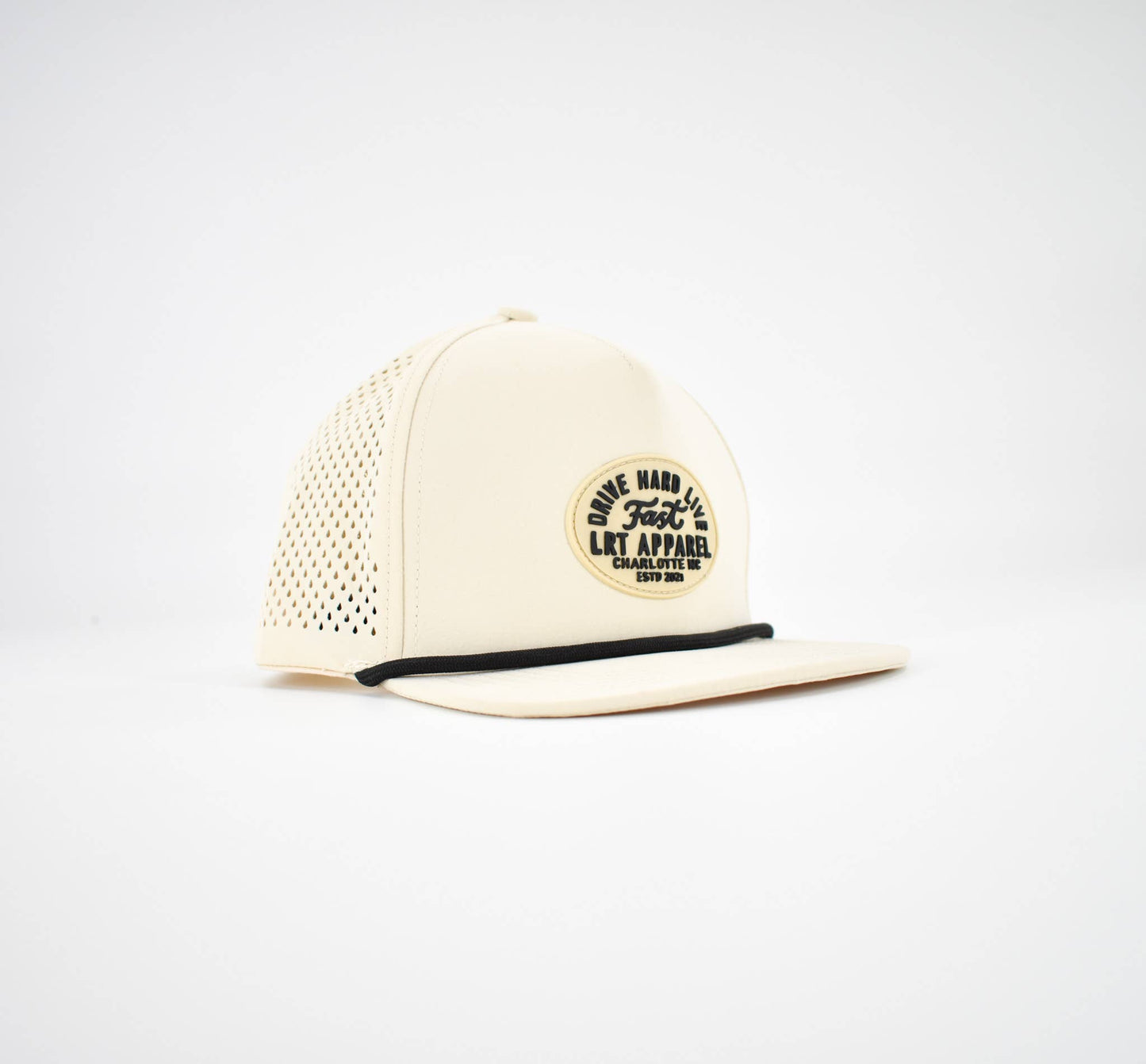 Waterproof Snapback Hat | Vintage White