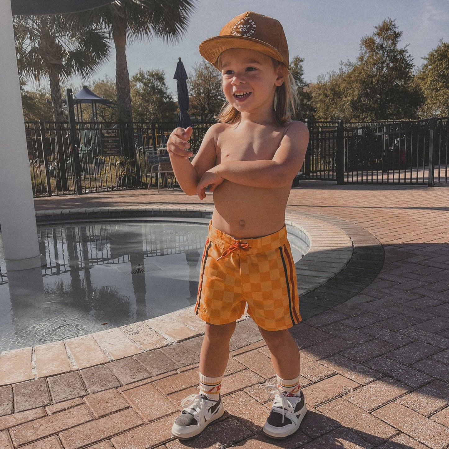 Hybrid Board Short | Yellow