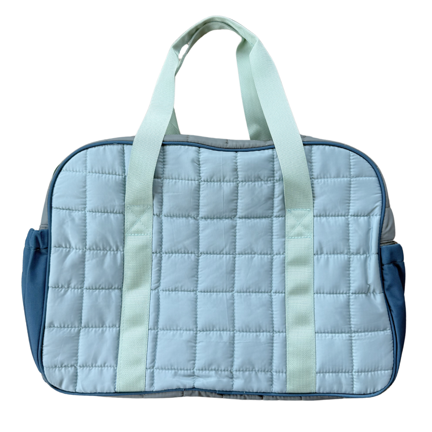 Colorblock Weekender Bag