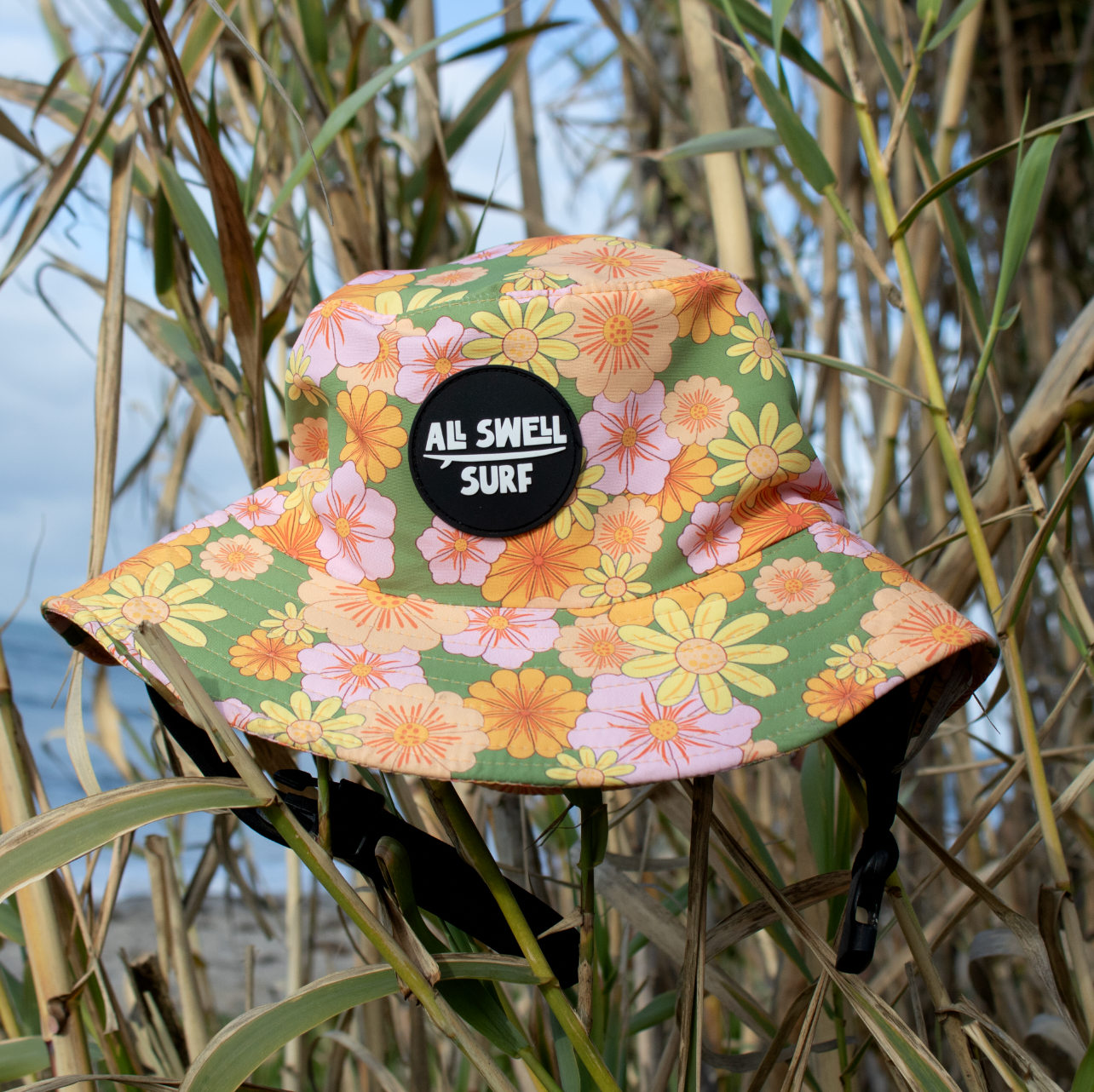 All Swell Retro Bloom Surf Hat