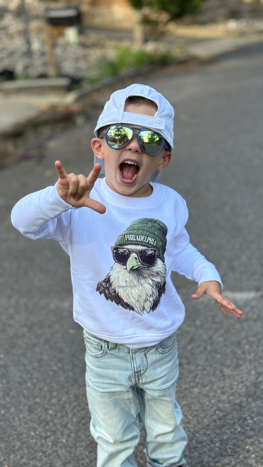 Philadelphia Eagles Sweatshirt | White