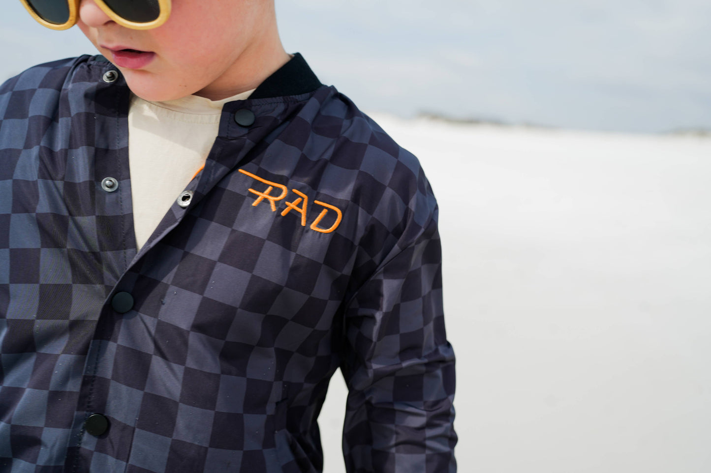 Waterproof Letterman Jacket | Checkers