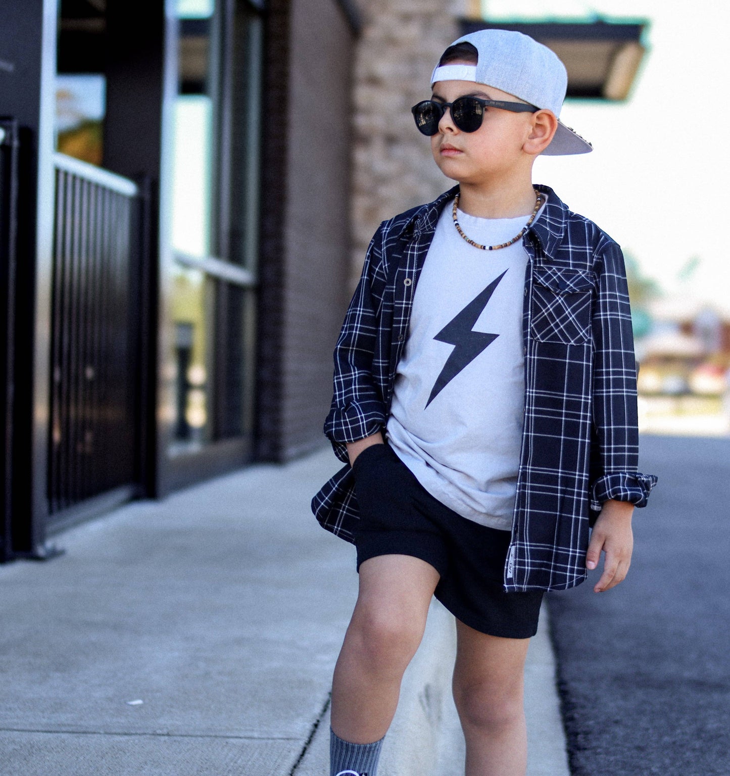 Flip Side Flannel | Black