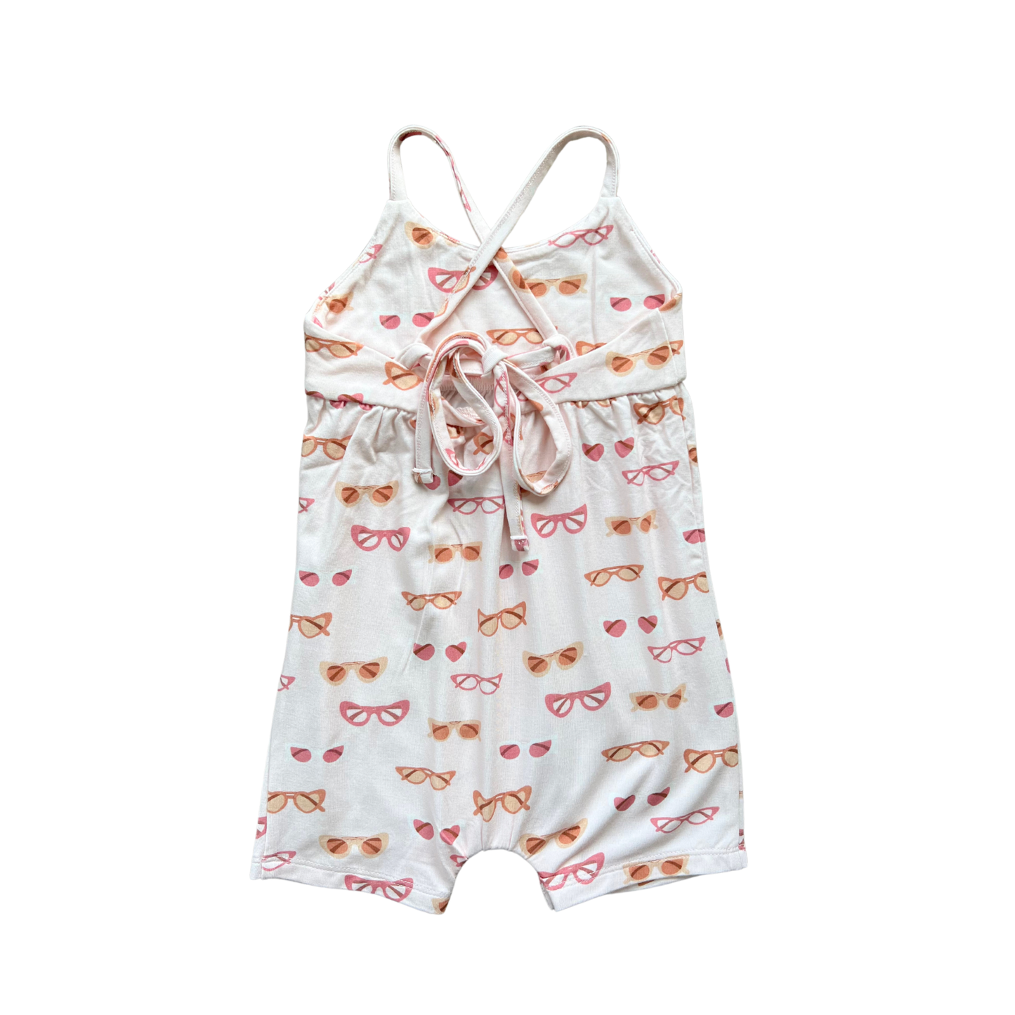 Tie-Back Romper | Retro Shades