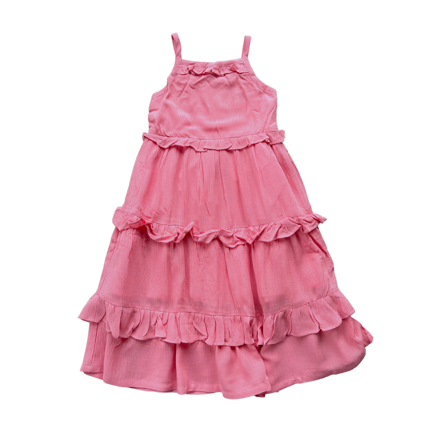 Girl's Maxi Dress Summer Viscose Long Maxi Toddler Dress