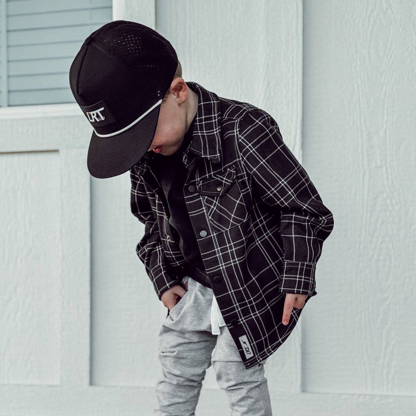 Flip Side Flannel | Black