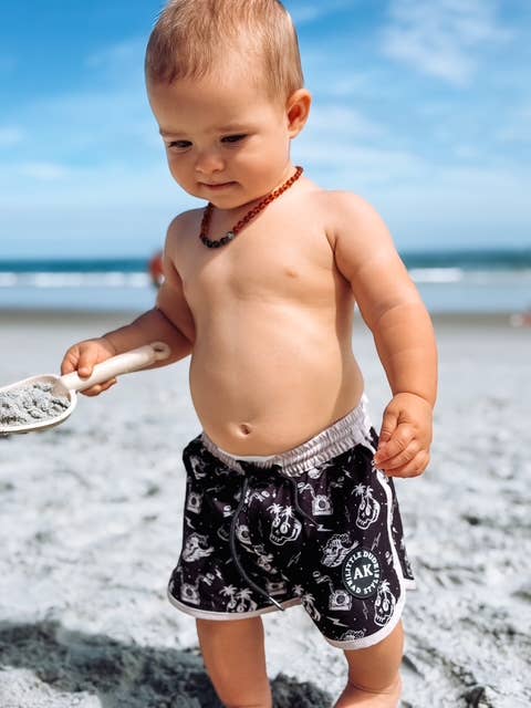 Hybrid Swim Trunks | Black
